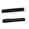 HONITANO PU Foam Armrest Pads, Durable Black Armrest Covers for Wheelchairs view 2