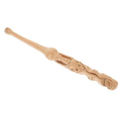 Round Reusable Wooden Ear Picks for Ear Cleaning