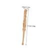 Round Reusable Wooden Ear Picks for Ear Cleaning view 2