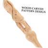 Round Reusable Wooden Ear Picks for Ear Cleaning view 4