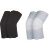 bergxperten DailyCompress Premium Bamboo Knee Brace for Men and Women, Helpful During Recovery, for Running, Hiking and Sports view 2