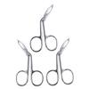 HAMPPLIES 3-Piece Stainless Steel Tweezers, Eyebrow Tweezers for Precise Hair Removal, Nose Hair and Facial Care, Multifunctional, Ergonomic, Travel Accessories view 1