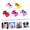 DECOMELODY 10-Piece Colorful Pet Hair Bows view 3