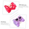 DECOMELODY 10-Piece Colorful Pet Hair Bows view 4