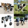 Adjustable Dog Wheelchair for XXL Dogs, 2- and 4-Wheel Mobility Support view 2