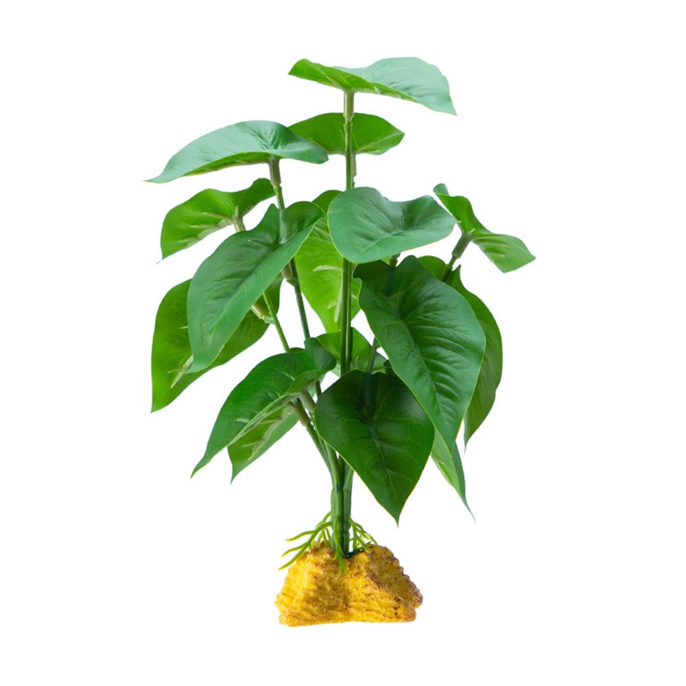 FIRSTXIU Reptile Grass Climbing Plant with Leafy Branch Habitat Decor