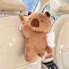 FIRSTXIU Capybara Plush Tissue Box Cover and Car Tissue Holder view 3