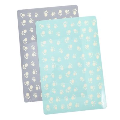 Gatuida 2-Pack Non-Slip Pet Feeding Mats