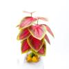 FIRSTXIU Reptile Grass Climbing Plant Decor with Leafy Branch view 3