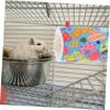 BESTonZON Plush Hamster Tunnel with Hammock and Hideout view 2