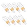 10 ml Glass Dropper Bottles with Pipettes, Refillable for Christmas Parties view 1