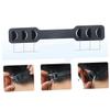 Adjustable Mask Hooks, 6-Pack, PE, Black, for Ear Relief view 4