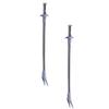PENIKOKO Aquarium Plant Tongs, 2-Pack, Black view 1