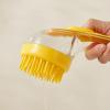 Dog Bath Brush with Soap Dispenser view 3