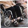 FRCOLOR Wheelchair Front Wheel Fork with Bearing 6 Inch Gray Soft Rubber Replacement Wheel view 3
