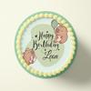 CGD Edible Cake Toppers in Fondant or Wafer Paper – Capybara Design, Personalized Fondant Topper view 1