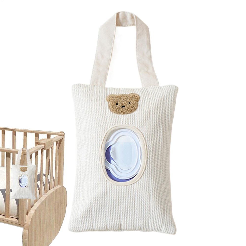 Refillable Portable Wipes Dispenser Bag Organizer