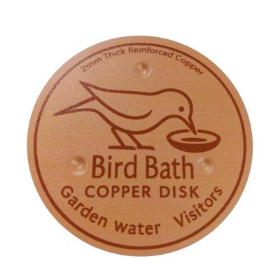 Copper Birdbath Cleaning Disc