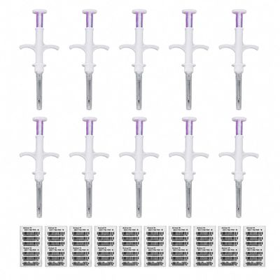 CHEOTIME 10pcs PET Microchip, ISO 11784/5 FDX-B 134.2KHz