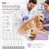 CHEOTIME 10pcs PET Microchip, ISO 11784/5 FDX-B 134.2KHz view 2