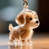 Personalized Pet Hair Keychain view 2