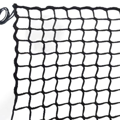 Universal Safety Net, Child Protection Net, Knotless Polyester, Anti-Fall Pet and Cat Net for Balconies, Size: 1 x 4 m, Black
