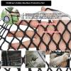 Universal Safety Net, Child Protection Net, Knotless Polyester, Anti-Fall Pet and Cat Net for Balconies, Size: 1 x 4 m, Black view 2