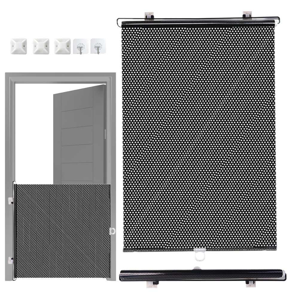 Retractable Pet Barrier for Cats and Dogs | Safe Mechanism