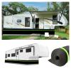 RV Skirting for Travel Trailers, 95 cm High, Iron Mesh Bottom, 30 m/98 ft, No Drilling view 1