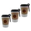 Coffee Cup-Inspired Dog Waste Bag Dispenser view 1