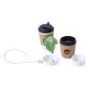Coffee Cup-Inspired Dog Waste Bag Dispenser view 4