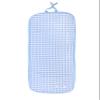 Mi Bollito Universal Vichy-Style Stroller Liner, Padded and Breathable, 100% Cotton, Compatible with All Strollers, Made in Spain, Blue view 2