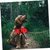 Milisten Adjustable Pet Collar with Red Bow view 3