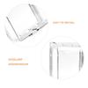 SOLUSTRE 10-Pack Baby Safety Outlet Covers, Waterproof Clear Plastic, Outdoor Outlet Covers and Splash Guards for Kitchen, Bathroom, and Outdoor Use view 3