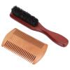 Men's Beard Brush and Comb Set view 3