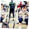 Black Aluminum Universal Stroller Connector, 3-Piece Set view 3