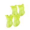 LUCKDANO Dog Shoes, 4pcs Size S Waterproof Rain Boots view 2
