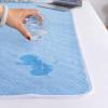Morbuy Washable Incontinence Bed Pad, Waterproof Non-Slip, Breathable, 150 x 200 cm, White Floral view 2