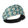 Amooorous Women's Geometric Paisley Moisture-Wicking Elastic Headband view 1