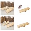 Wynrzyj Hamster and Small Rodent Seesaw Toy, Gerbil Bridge Hammock, Pet Ladder and House view 2