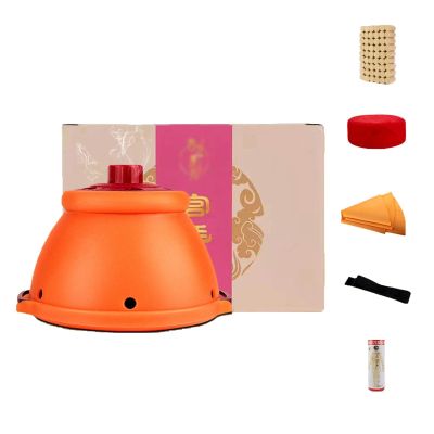 SXTYYH Premium Reusable Moxibustion Box, Smoke-Free Heat Therapy Device, Travel-Friendly, Set E