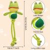 Zkaoai Dog Toy - Frog Squeaky Ball view 2