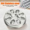 Stainless Steel Slow Feeder Dog Bowl, Round Anti-Gulping Bowl for Small and Medium Dogs, Cats, and Puppies view 2