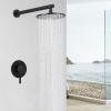QTYQWC Concealed Wall Shower with 8-Inch Copper Overhead Spray view 3