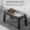 Adjustable Raised Dog Feeding Station with 5 Height Levels view 3