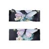 White Butterfly Print Baby Bow Headband view 2