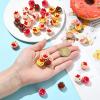 DanLingJewelry 40-Piece 3D Imitation Strawberry Cake Decorations view 4