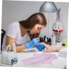 UV Protection Gloves for Nails, 2 Pairs, Chinlon, Fingerless view 4