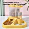 Food and Water Dispenser Set - Transparent 2-in-1 Food view 3