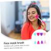 Silicone Facial Brushes, 4-Piece Double-Sided Set for Women view 2